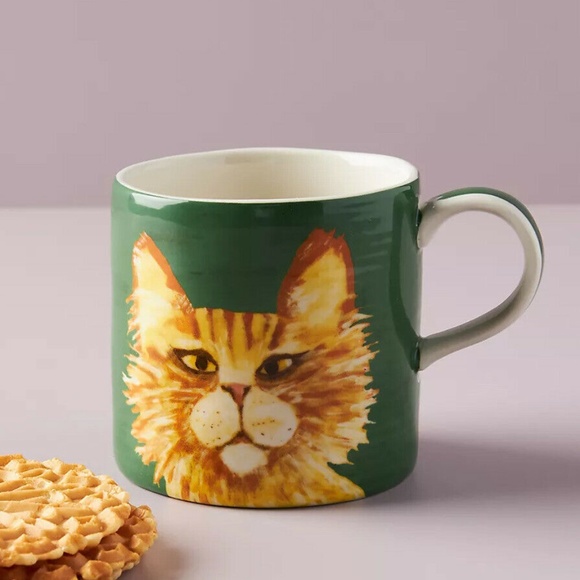 Carole Akins Furry Friends Boris Cat Mug - Picture 2 of 6